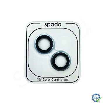 iPhone 15 Plus Spada Kamera Lens Koruyucu - Blue