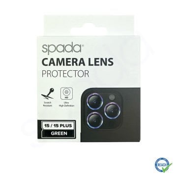 iPhone 15 Plus Spada Kamera Lens Koruyucu - Green
