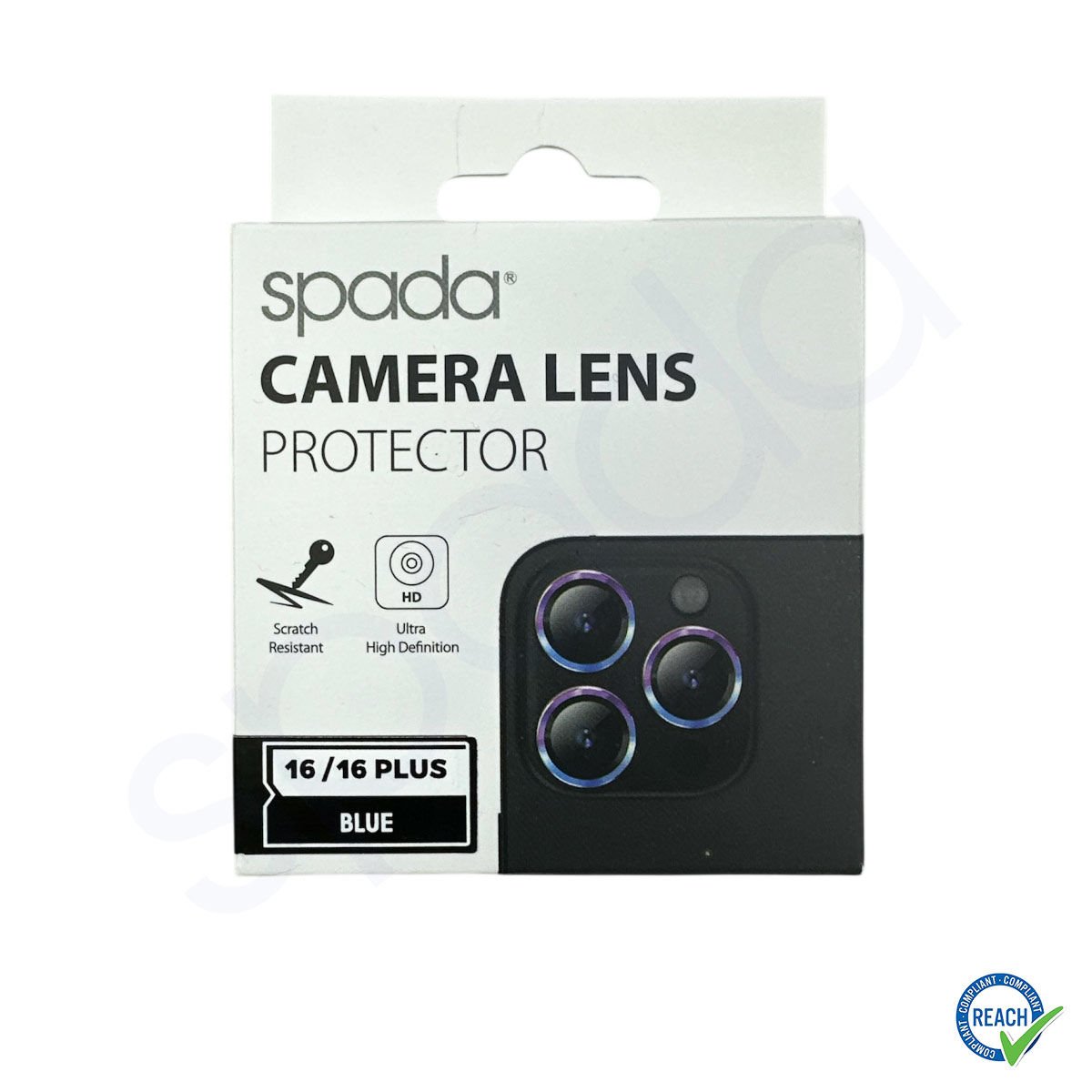 iPhone 16 Spada Kamera Lens Koruyucu - Blue
