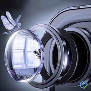 iPhone 16 Plus Spada Kamera Lens Koruyucu - Black