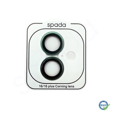 iPhone 16 Plus Spada Kamera Lens Koruyucu - Green