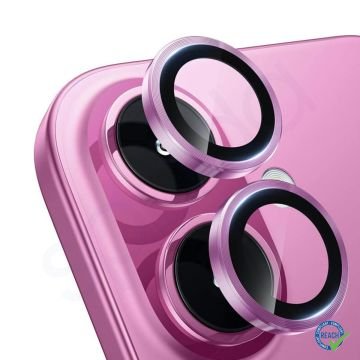 iPhone 16 Plus Spada Kamera Lens Koruyucu - Pink