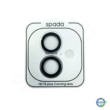 iPhone 16 Plus Spada Kamera Lens Koruyucu - Silver