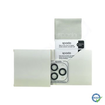 iPhone 16 Pro Max Spada Kamera Lens Koruyucu - Silver