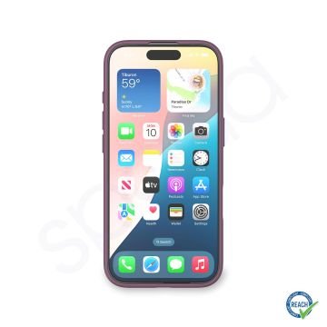 iPhone 16 Pro Spada Ultra Slim Bordo Kılıf