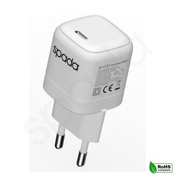 Spada GAN Hızlı Şarj Cihazı 30W Type C Çıkış