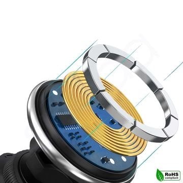 Spada Kablosuz Şarjlı Araç Telefon Tutucu