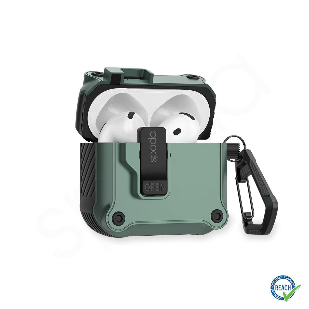 Spada AirPods 4 Kılıfı - Yeşil