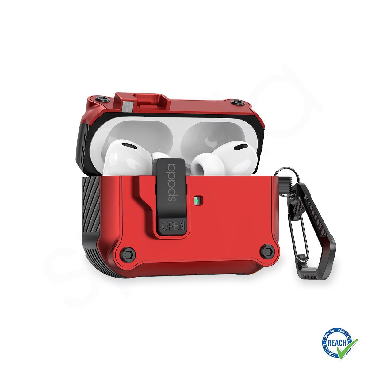 Spada AirPods Pro 1/2 Kılıfı - Kırmızı