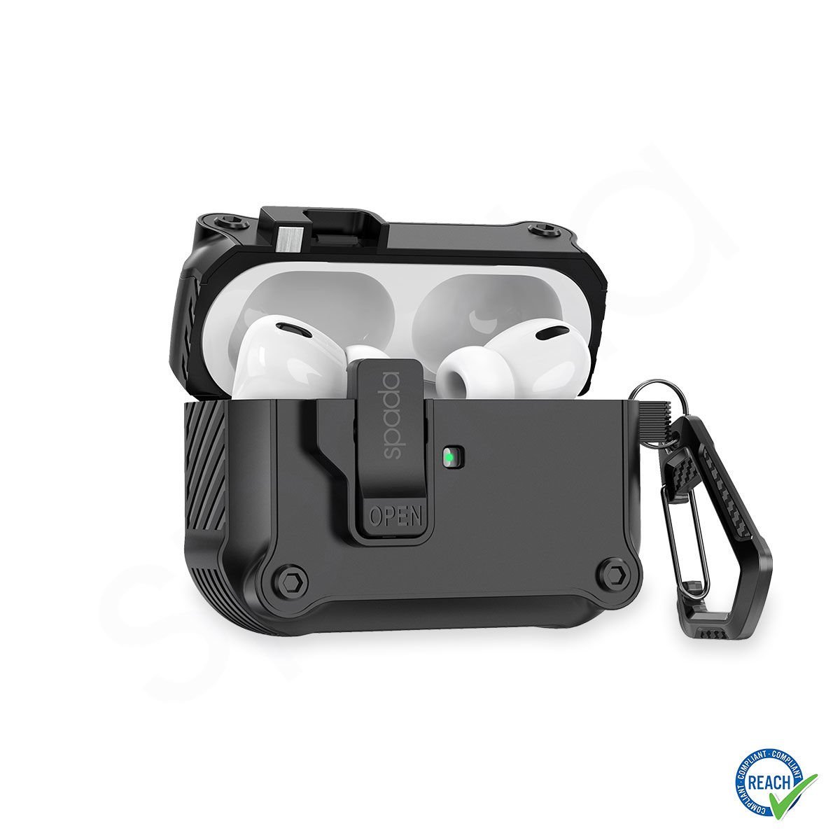 Spada AirPods Pro 1/2 Kılıfı - Siyah