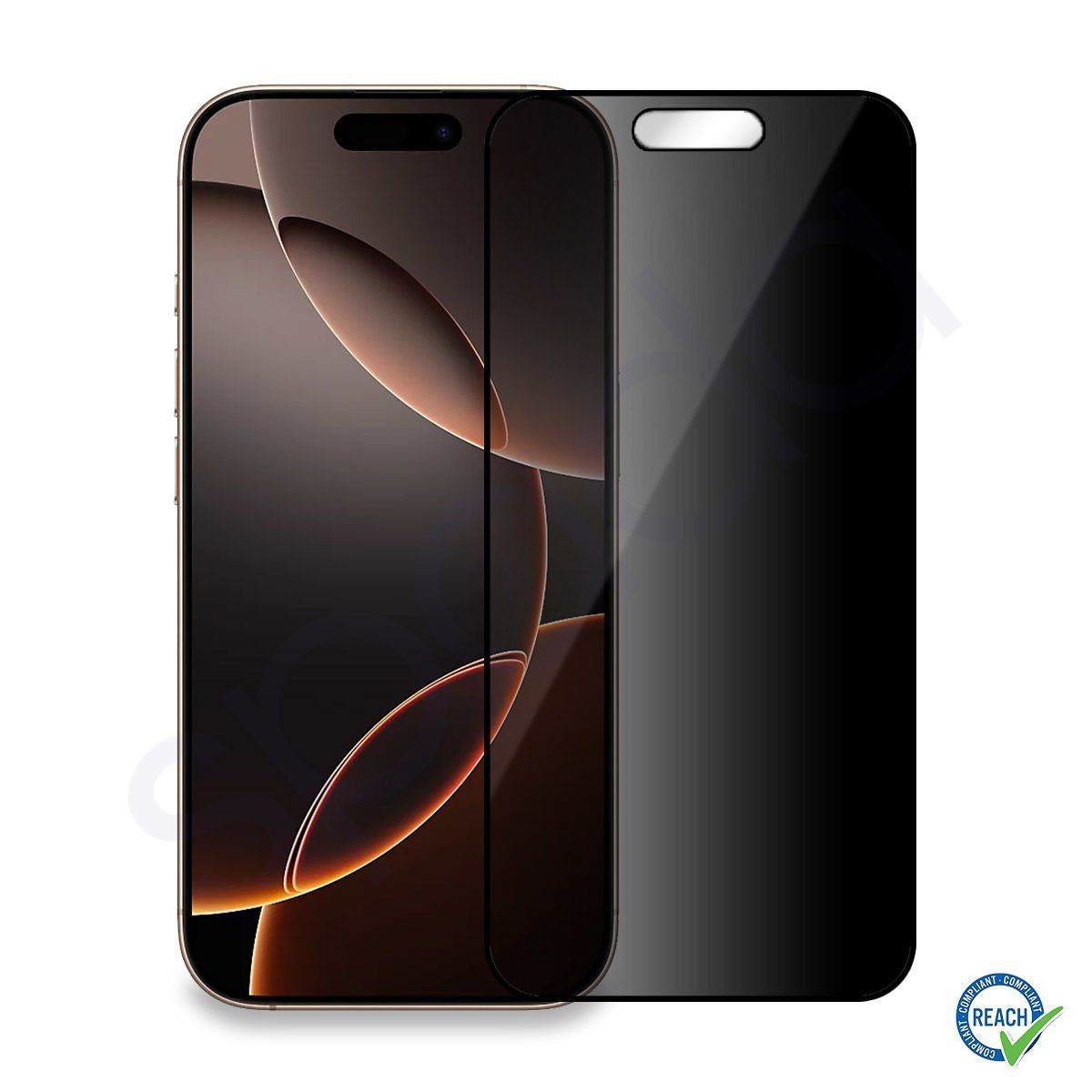 iPhone 17 Pro Spada Phantom Privacy Temperli Tam Ekran Koruma Camı