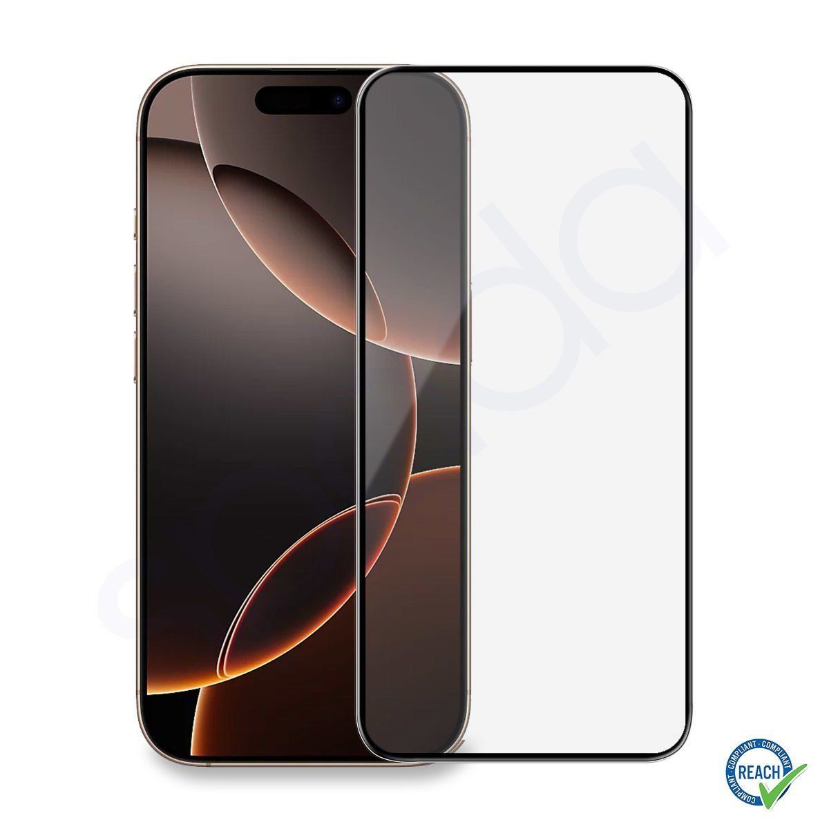 iPhone 17 Pro Spada Defender Temperli Tam Ekran Koruma Camı