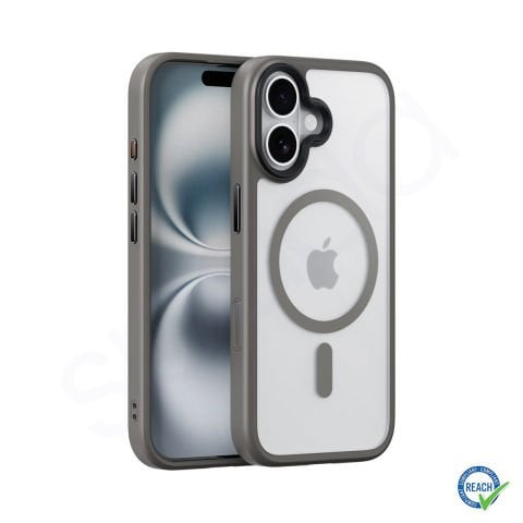 iPhone 17 Spada Panzer Magsafe Gri Kapak