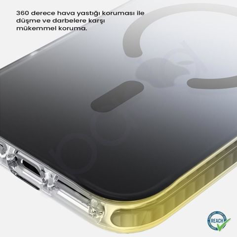 iPhone 17 Pro Spada Icon Magsafe Mavi Kapak