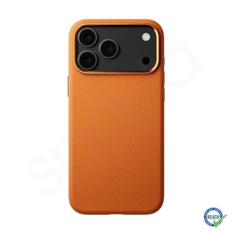 iPhone 17 Pro Max Spada Pelle Magsafe Turuncu Kapak