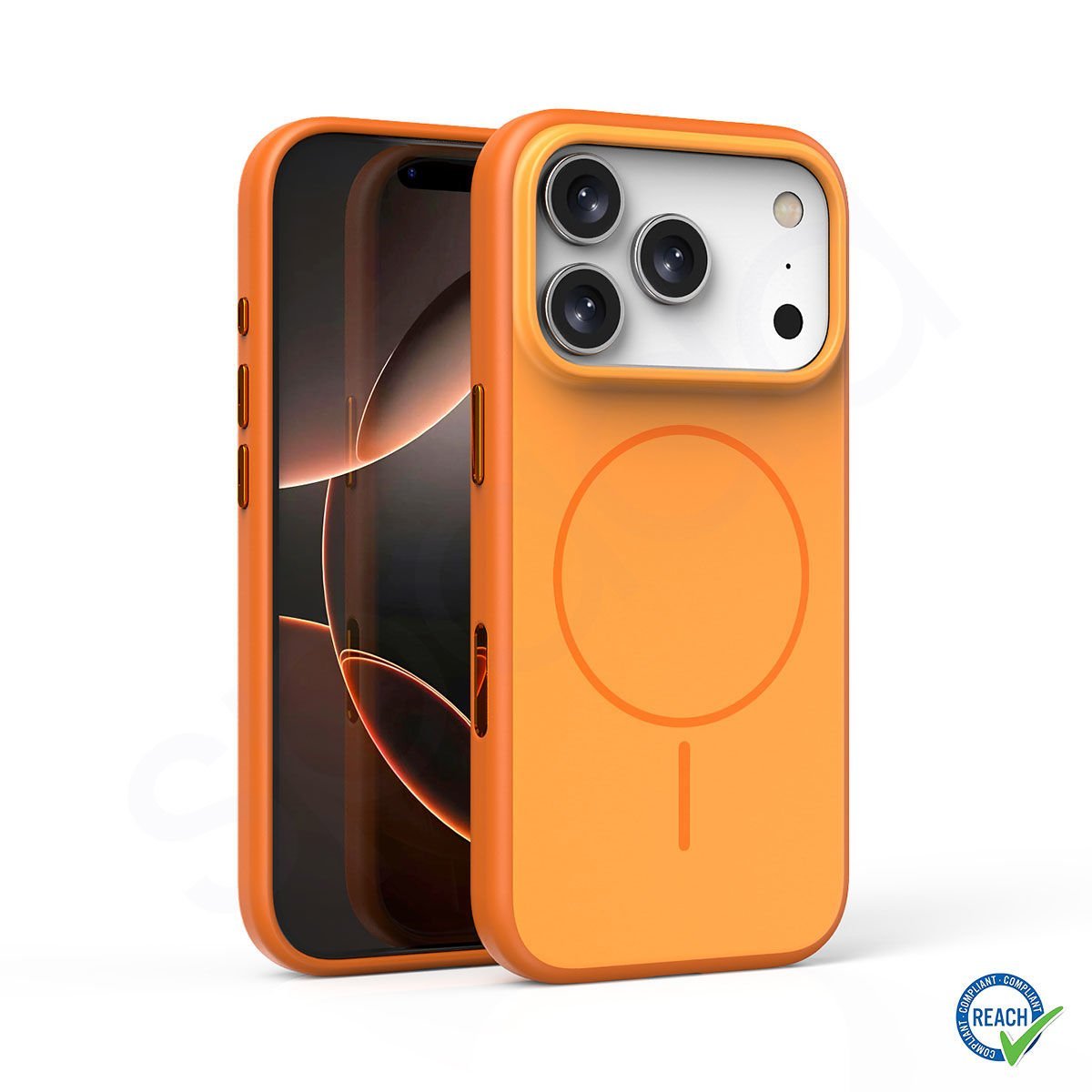 iPhone 17 Pro Spada Doppel Magsafe Turuncu Kapak