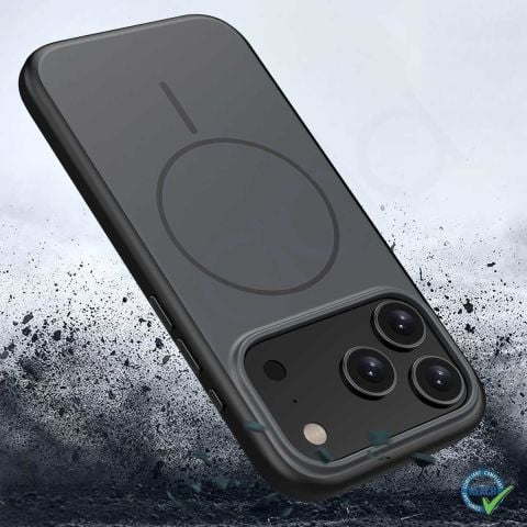 iPhone 17 Pro Max Spada Doppel Magsafe Siyah Kapak