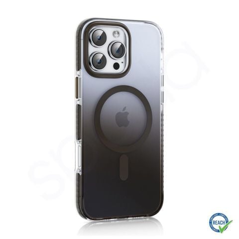 iPhone 15 Pro Max Spada Icon Magsafe Siyah Kapak