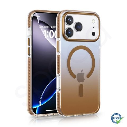 iPhone 17 Pro Max Spada Icon Magsafe Gold Kapak