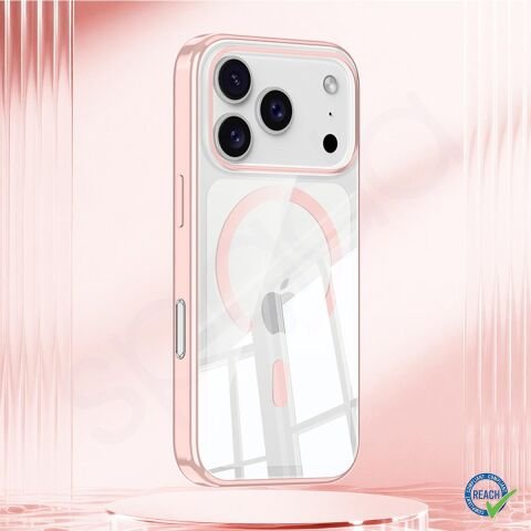 RoseMuse ロゼミューズ iPhone17Pro ケース ピンク iPhone 17 Pro Max Spada Muse Magsafe Pembe Kılıf