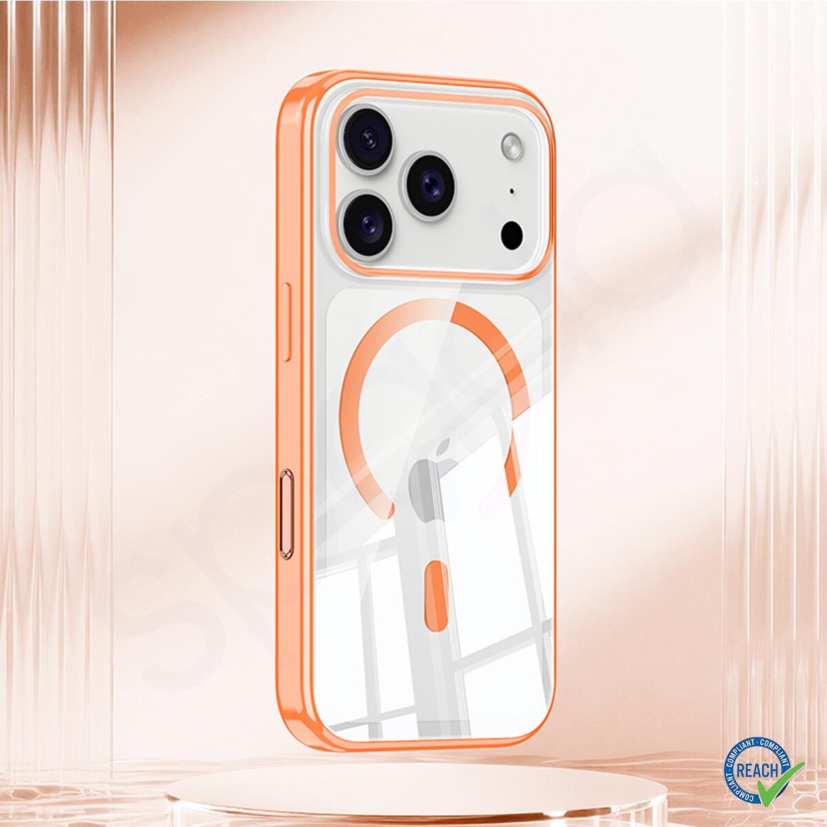 iPhone 17 Pro Spada Muse Magsafe Turuncu Kılıf