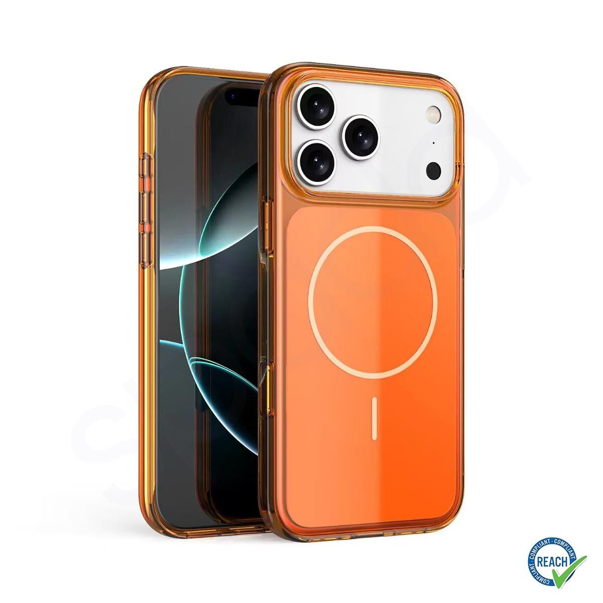 iPhone 17 Pro Spada Aden Magsafe Turuncu Kılıf