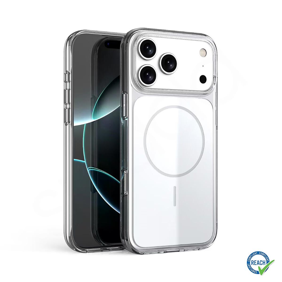 iPhone 17 Pro Spada Aden Magsafe Şeffaf Kılıf