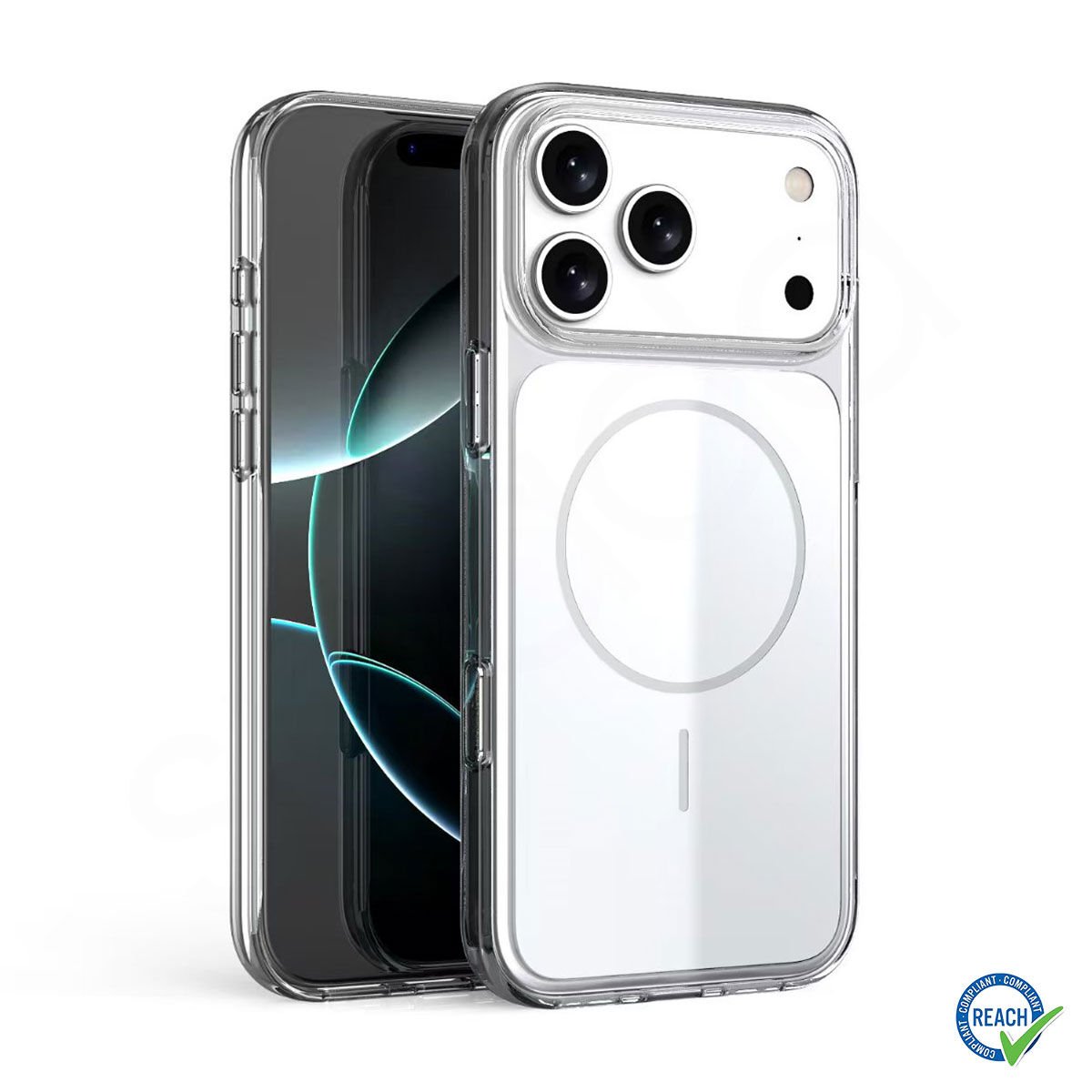 iPhone 17 Pro Max Spada Aden Magsafe Şeffaf Kılıf