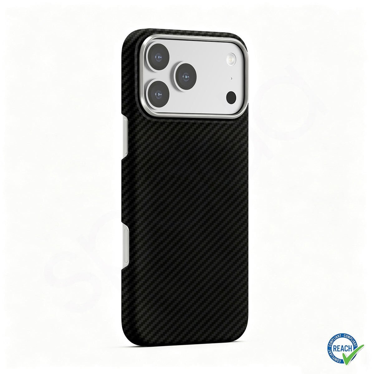 iPhone 17 Pro Max Spada Premium Kevlar Magsafe Siyah Kılıf