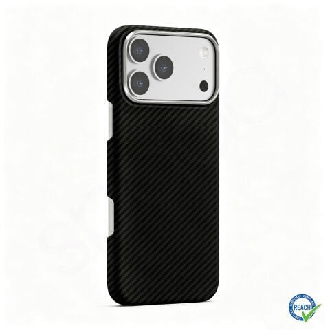 iPhone 17 Pro Max Spada Premium Kevlar Magsafe Siyah Kılıf