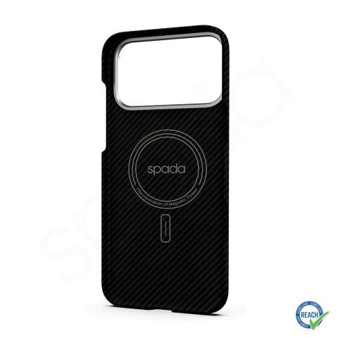 iPhone 17 Pro Max Spada Premium Kevlar Magsafe Siyah Kılıf
