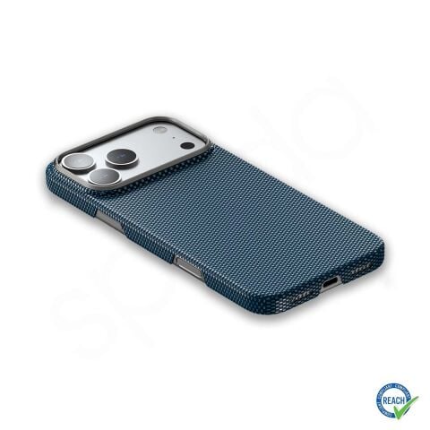 iPhone 17 Pro Spada Premium Kevlar Magsafe Lacivert Kılıf