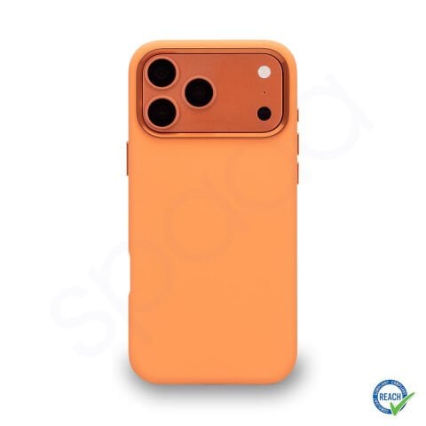 iPhone 17 Pro Spada Liquid Silikon Magsafe Turuncu Kılıf