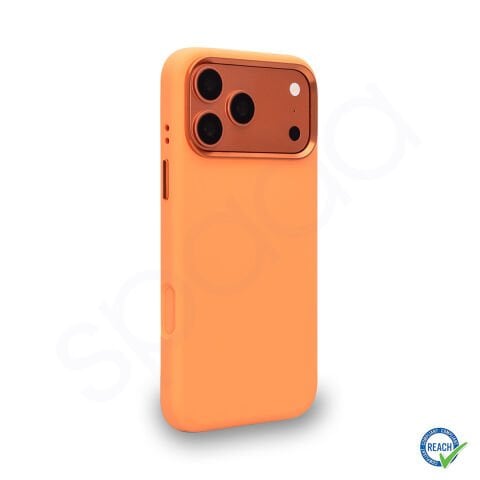 iPhone 17 Pro Spada Liquid Silikon Magsafe Turuncu Kılıf