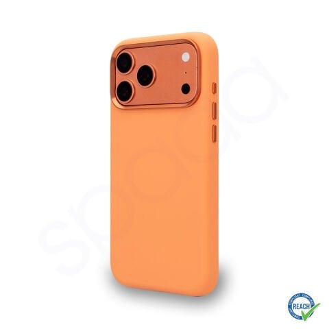 iPhone 17 Pro Spada Liquid Silikon Magsafe Turuncu Kılıf