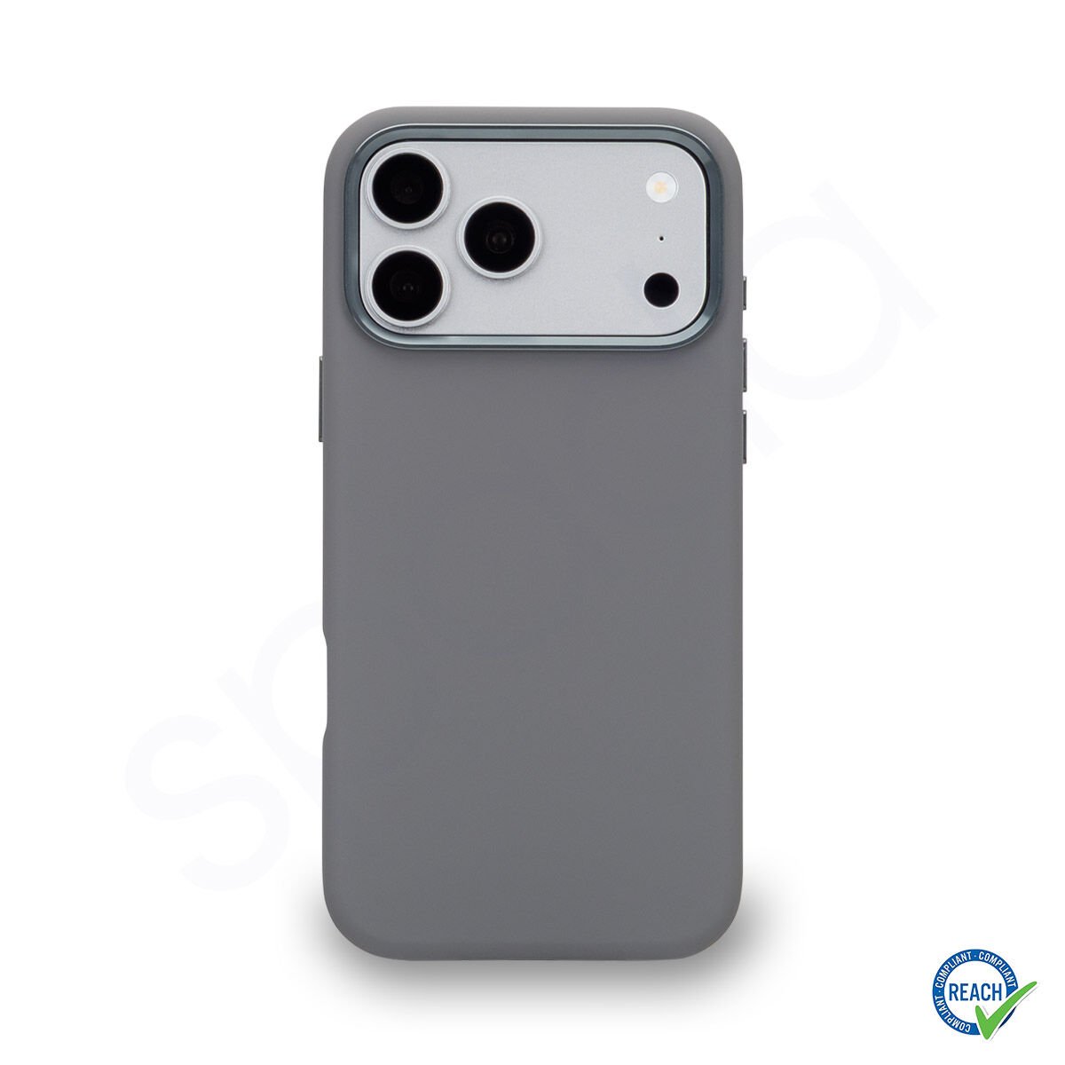 iPhone 17 Pro Spada Liquid Silikon Magsafe Gri Kılıf