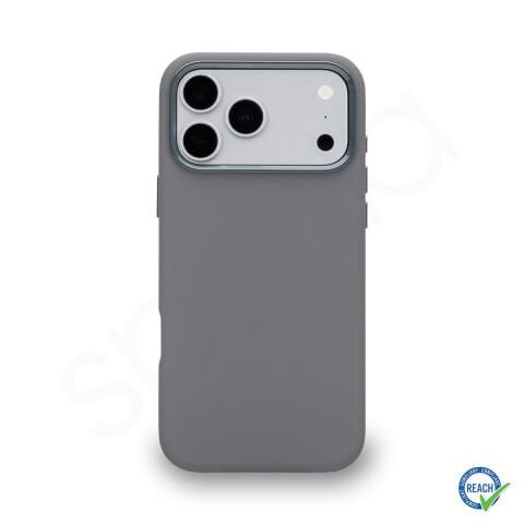 iPhone 17 Pro Spada Liquid Silikon Magsafe Gri Kılıf