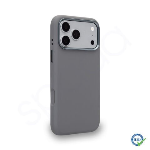iPhone 17 Pro Spada Liquid Silikon Magsafe Gri Kılıf