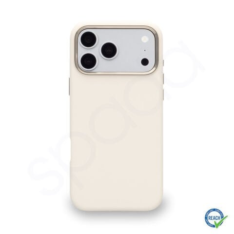 iPhone 17 Pro Spada Liquid Silikon Magsafe Krem Kılıf