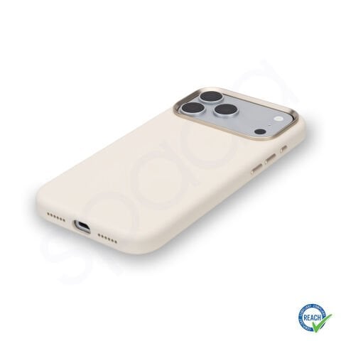 iPhone 17 Pro Spada Liquid Silikon Magsafe Krem Kılıf