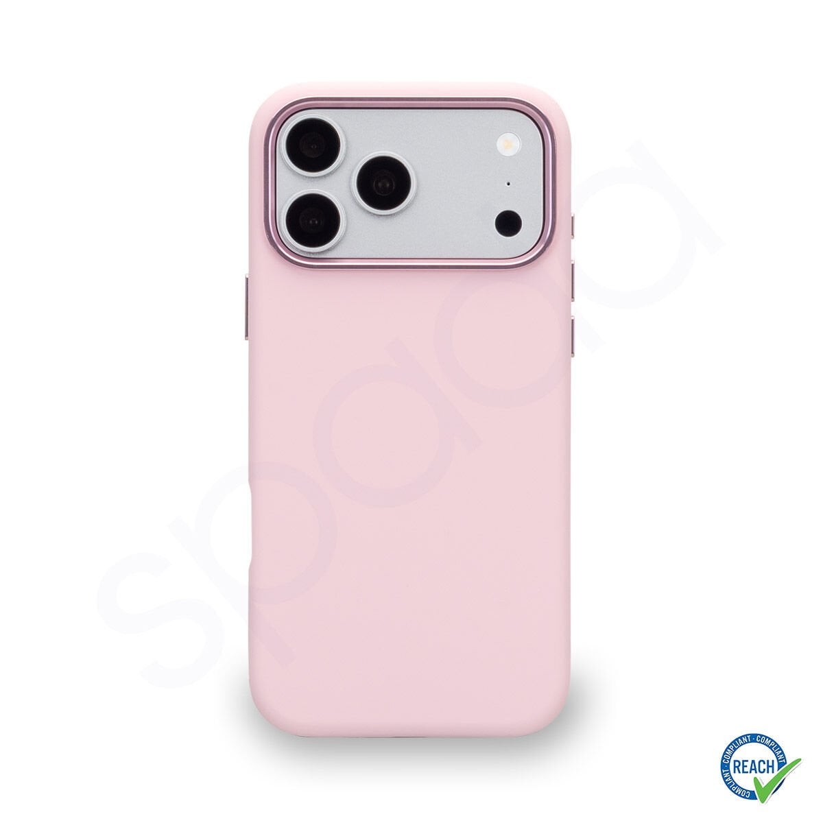 iPhone 17 Pro Spada Liquid Silikon Magsafe Pembe Kılıf