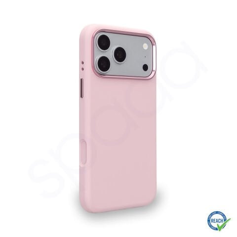 iPhone 17 Pro Spada Liquid Silikon Magsafe Pembe Kılıf