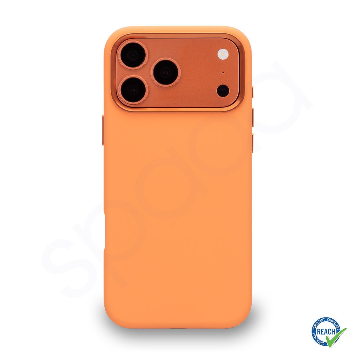 iPhone 17 Pro Spada Liquid Silikon Magsafe Turuncu Kılıf