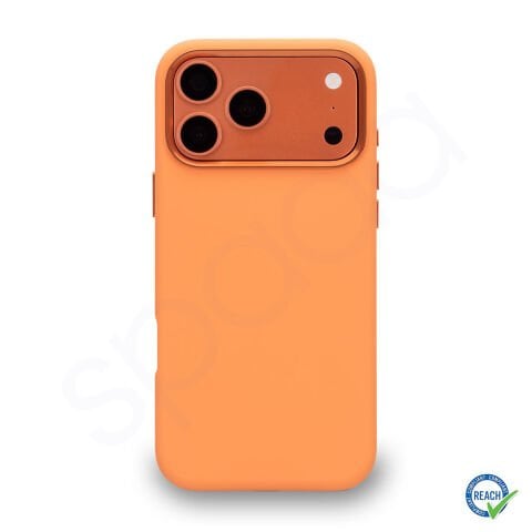 iPhone 17 Pro Spada Liquid Silikon Magsafe Turuncu Kılıf