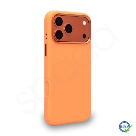 iPhone 17 Pro Spada Liquid Silikon Magsafe Turuncu Kılıf