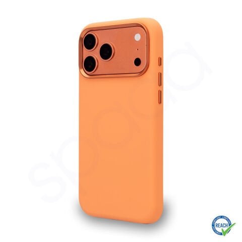 iPhone 17 Pro Spada Liquid Silikon Magsafe Turuncu Kılıf