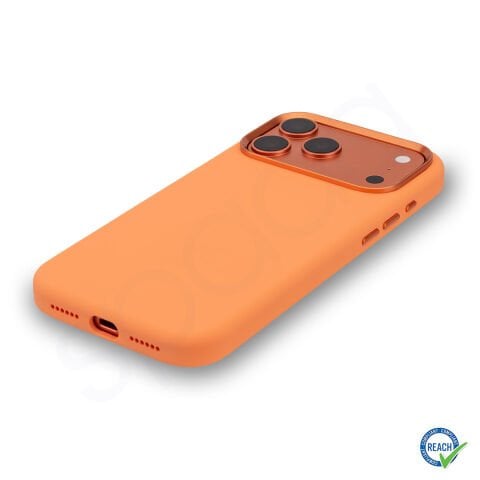iPhone 17 Pro Spada Liquid Silikon Magsafe Turuncu Kılıf