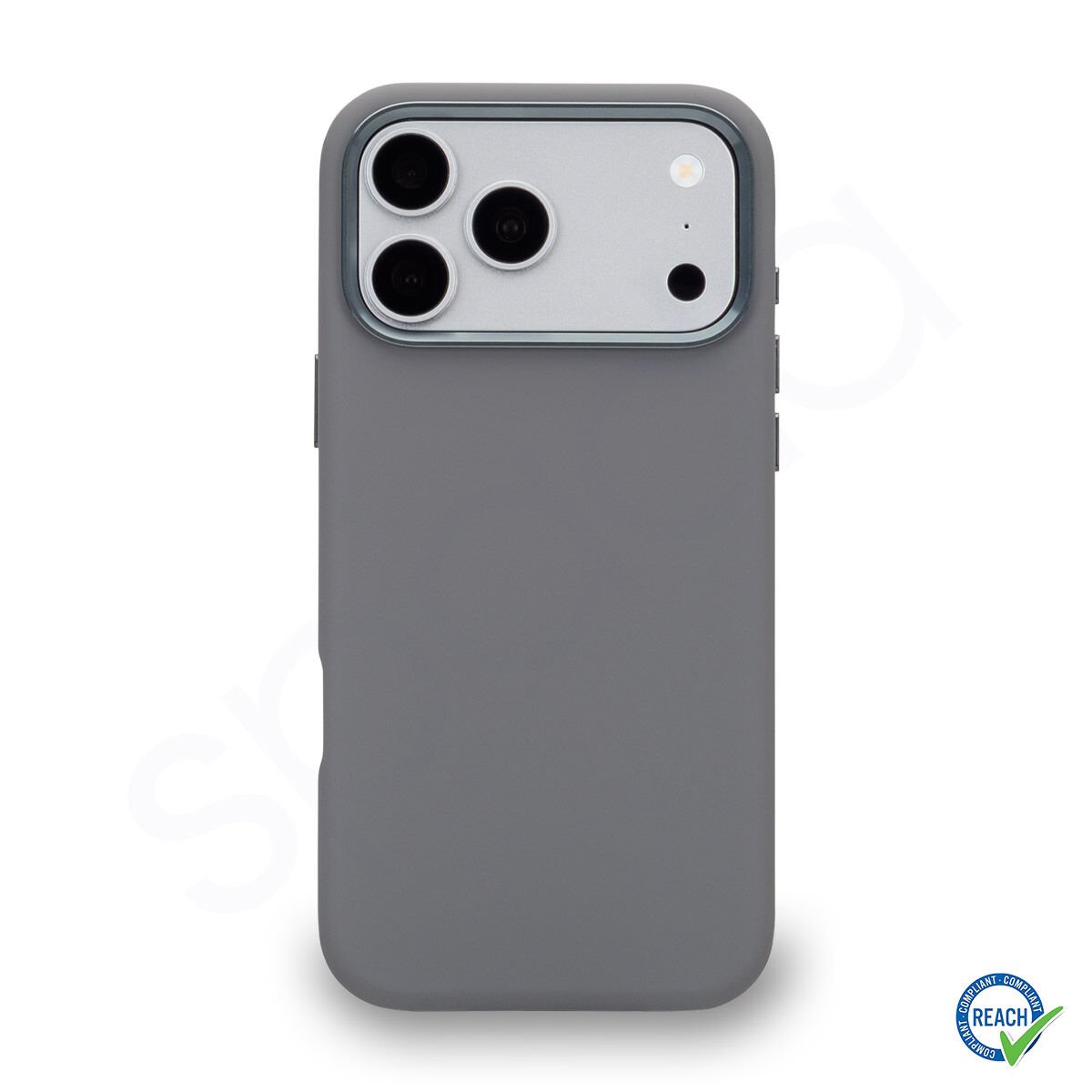 iPhone 17 Pro Spada Liquid Silikon Magsafe Gri Kılıf