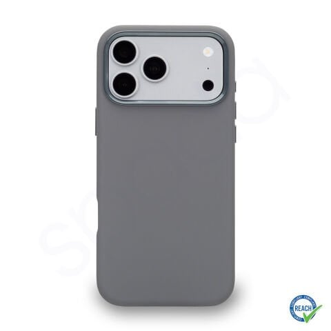 iPhone 17 Pro Max Spada Liquid Silikon Magsafe Gri Kılıf
