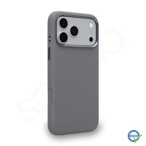 iPhone 17 Pro Max Spada Liquid Silikon Magsafe Gri Kılıf